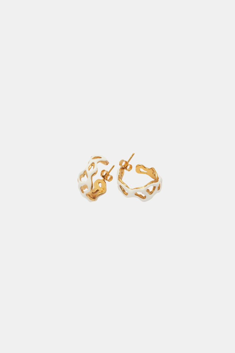 Hoops Blast Up White And Gold
