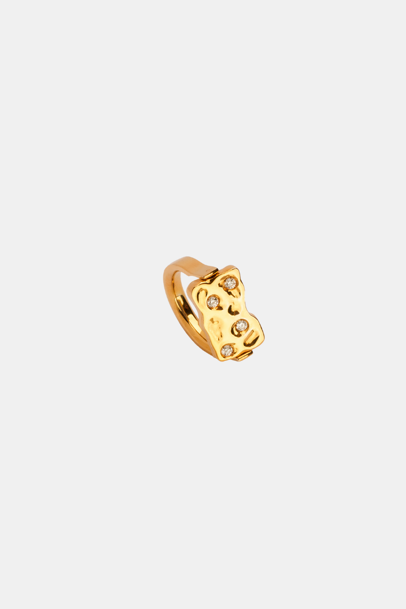 Duo Ring Drought Gold Multi Cream
