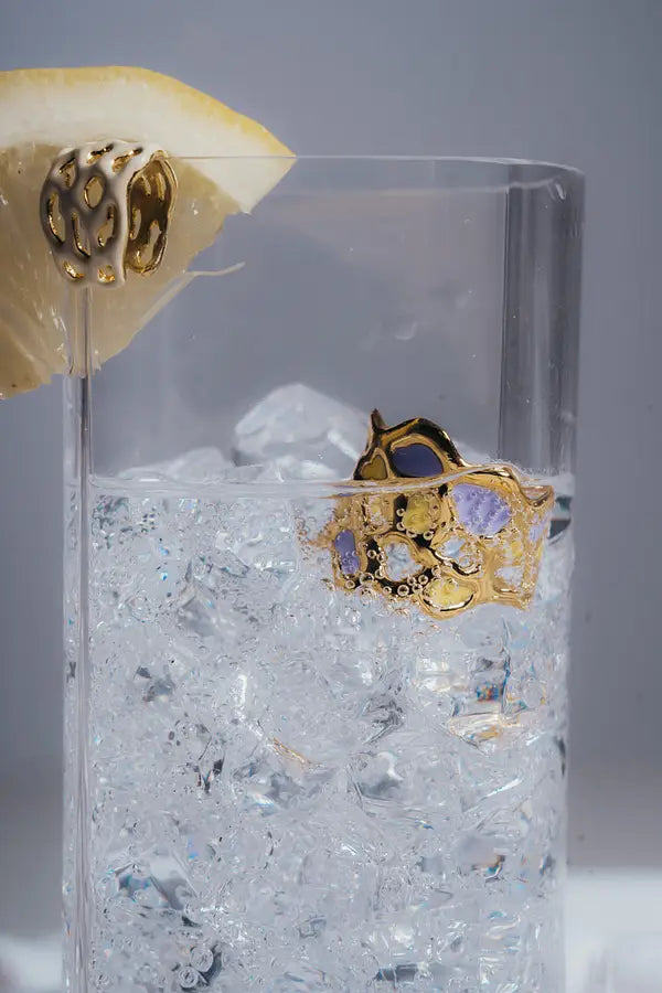 Ring 12.84 Lilac And Yellow