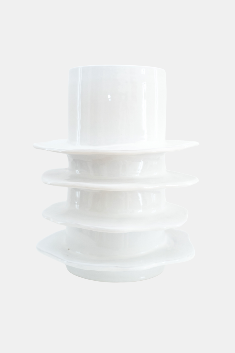 Rafflesia Vase White