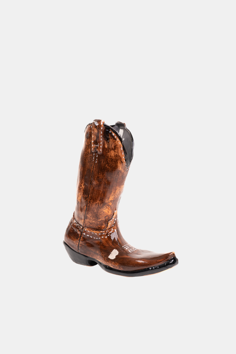 Brown Texan Vase