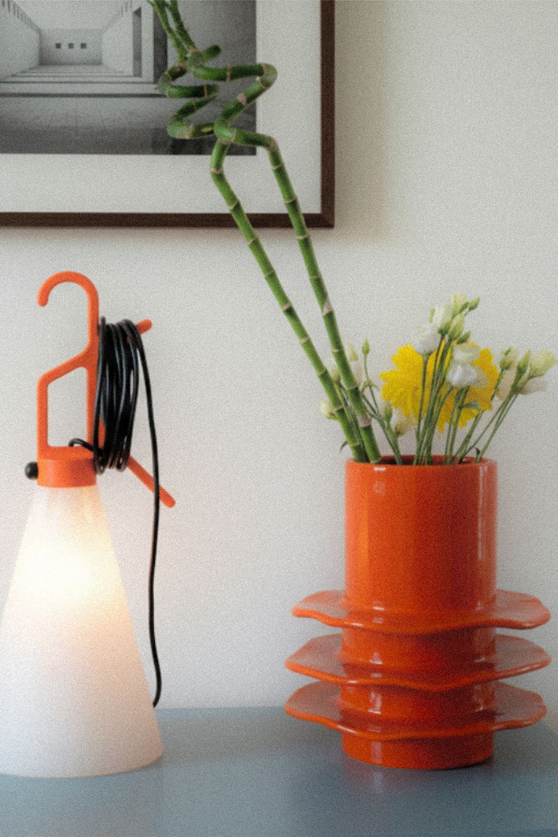 Rafflesia Vase Orange