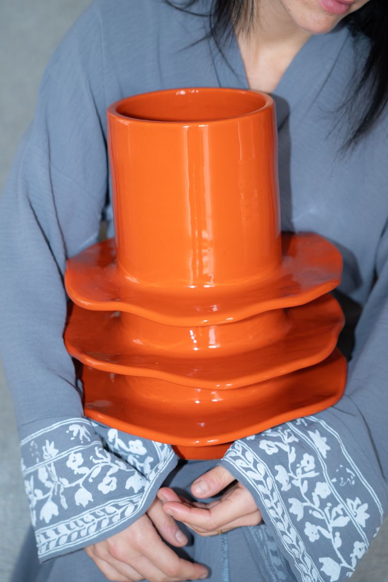 Rafflesia Vase Orange