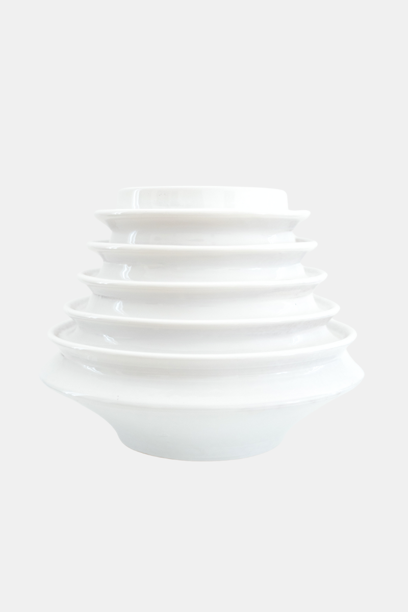 Spiral Vase White