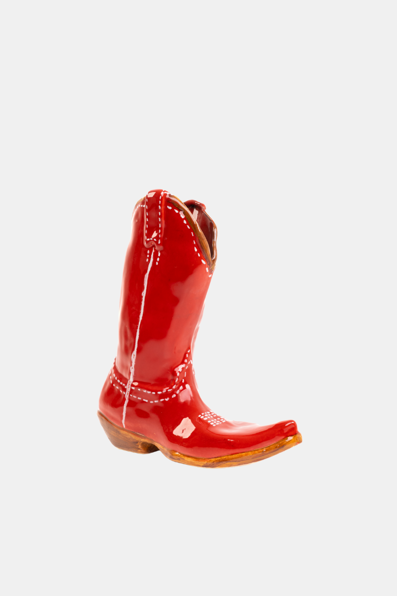 Red Texan Vase