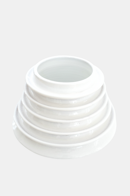 Spiral Vase White