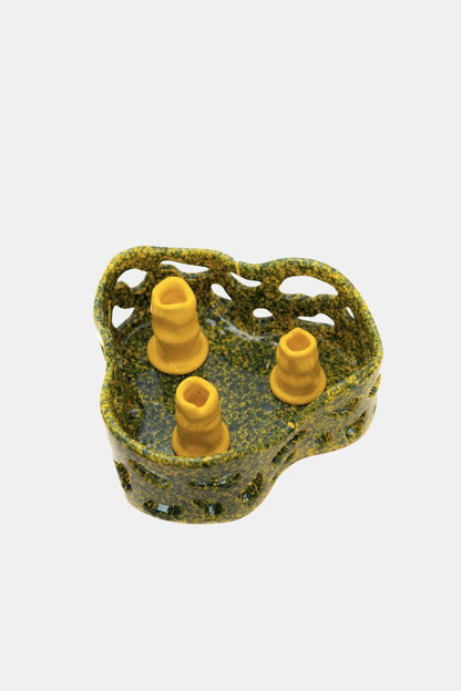 Siccità Candle Holder Yellow