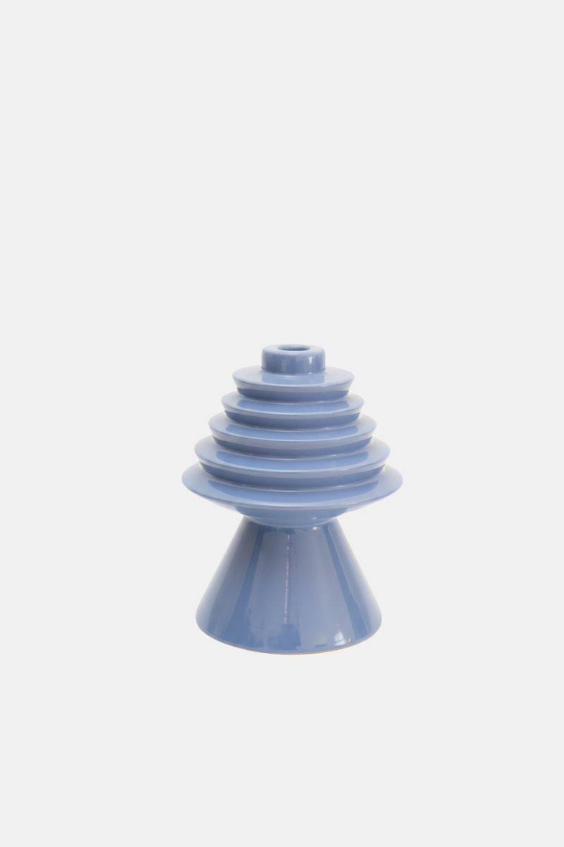 Round&Round Big Candle Holder Turquoise