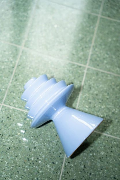 Round&Round Big Candle Holder Turquoise