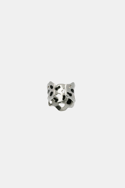 Ring 12.84 Silver And Black