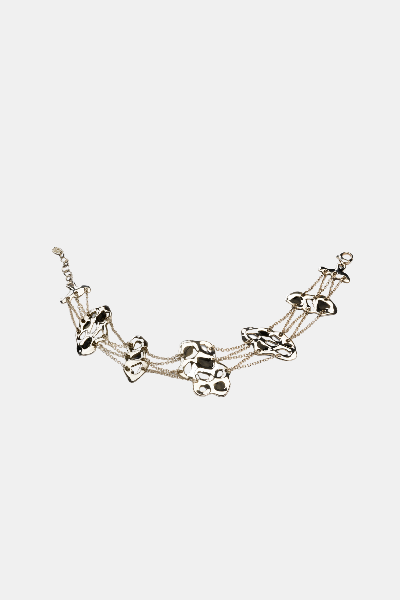 Bracelet 6889 Silver And Black