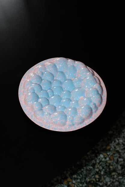 Medusina Tray Pink Turquoise