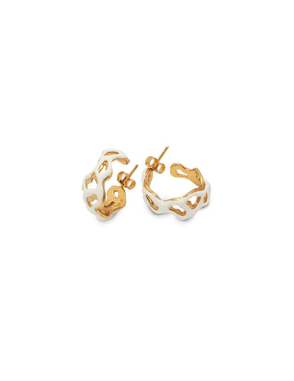 Hoops Blast Up White And Gold