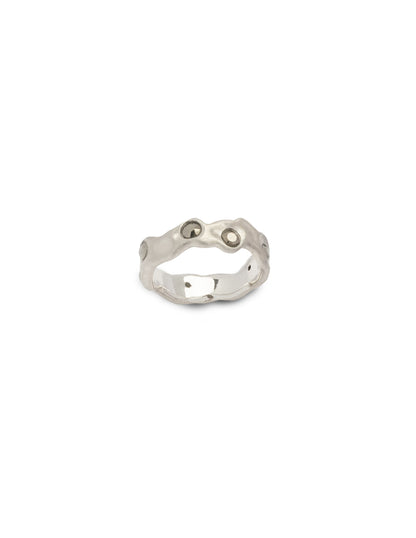 Band Ring Satin Silver